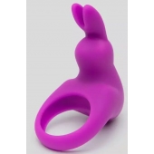 Фиолетовое эрекционное виброкольцо Happy Rabbit Cock Ring Kit - Happy Rabbit - в Новокузнецке купить с доставкой