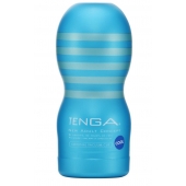Мастурбатор с охлаждающей смазкой TENGA Original Vacuum Cup Cool - Tenga - в Новокузнецке купить с доставкой Мастурбатор с охлаждающей смазкой TENGA Original Vacuum Cup Cool - Tenga - в Новокузнецке купить с доставкой
