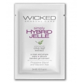 Гель-лубрикант на водно-силиконовой основе Simply Hybrid Jelle - 3 мл. - Wicked - купить с доставкой в Новокузнецке