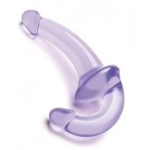 Фиолетовый безремневой страпон Strapless Strap-On - Lux Fetish - купить с доставкой в Новокузнецке