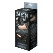 Пустотелый фаллопротез MEN STYLE - 17,5 см. - LOVETOY (А-Полимер) - купить с доставкой в Новокузнецке