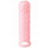 Розовый фаллоудлинитель Homme Long - 15,5 см. - Lola Games - в Новокузнецке купить с доставкой