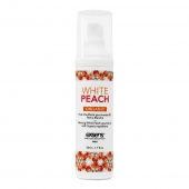 Разогревающее массажное масло Gourmet White Peach Organic с органическими ингредиентами - 50 мл. - Exsens - купить с доставкой в Новокузнецке