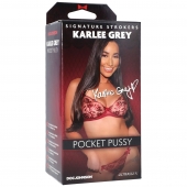 Мастурбатор-вагина Karlee Grey ULTRASKYN Pocket Pussy - Doc Johnson - в Новокузнецке купить с доставкой