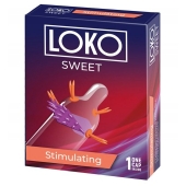 Стимулирующая насадка на пенис LOKO SWEET с возбуждающим эффектом - Sitabella - в Новокузнецке купить с доставкой