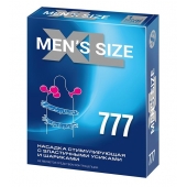 Стимулирующая насадка на пенис MEN SIZE 777 - Sitabella - в Новокузнецке купить с доставкой