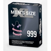 Стимулирующая насадка на пенис MEN SIZE 999 - Sitabella - в Новокузнецке купить с доставкой