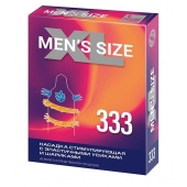 Стимулирующая насадка на пенис MEN SIZE 333 - Sitabella - в Новокузнецке купить с доставкой