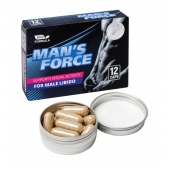 Пищевой концентрат для мужчин MANS FORCE  - 12 капсул - Sitabella - купить с доставкой в Новокузнецке