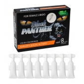 Пищевой концентрат для женщин BLACK PANTER - 8 монодоз (по 1,5 мл.) - Sitabella - купить с доставкой в Новокузнецке Пищевой концентрат для женщин BLACK PANTER - 8 монодоз (по 1,5 мл.) - Sitabella - купить с доставкой в Новокузнецке