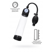 Прозрачная механическая помпа Roald с манометром - Sexus - в Новокузнецке купить с доставкой