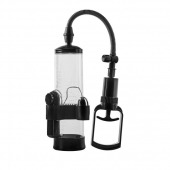 Прозрачная вакуумная помпа с вибрацией Vibrating Penis Pump - Dream Toys - в Новокузнецке купить с доставкой