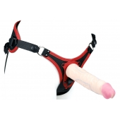 Пояс унисекс UNISEX Style с 2 насадками - LOVETOY (А-Полимер) - купить с доставкой в Новокузнецке