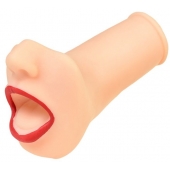 Мастурбатор-ротик с алыми губами - ToyFa - в Новокузнецке купить с доставкой