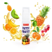 Гель-смазка Tutti-frutti со вкусом тропических фруктов - 30 гр. - Биоритм - купить с доставкой в Новокузнецке