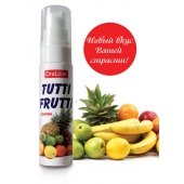 Гель-смазка Tutti-frutti со вкусом тропических фруктов - 30 гр. - Биоритм - купить с доставкой в Новокузнецке