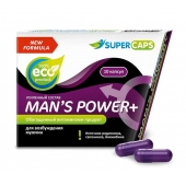 Возбуждающее средство для мужчин Mans Power plus - 10 капсул (0,35 гр.) +1 в подарок - SuperCaps - купить с доставкой в Новокузнецке