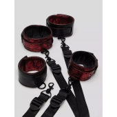 Изысканный набор фиксаций на кровати Reversible Under Mattress Restraint Set - Fifty Shades of Grey - купить с доставкой в Новокузнецке