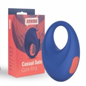 Синее эрекционное кольцо RRRING Casual Date Cock Ring - FeelzToys - в Новокузнецке купить с доставкой
