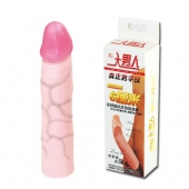 Удлиняющая насадка на пенис Deep Love - 21,5 см. - Baile - в Новокузнецке купить с доставкой