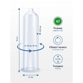Презервативы MY.SIZE размер 47 - 10 шт. - My.Size - купить с доставкой в Новокузнецке
