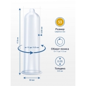 Презервативы MY.SIZE размер 53 - 10 шт. - My.Size - купить с доставкой в Новокузнецке