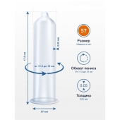 Презервативы MY.SIZE размер 57 - 3 шт. - My.Size - купить с доставкой в Новокузнецке