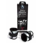 Серо-черные наручники Totally His - Fifty Shades of Grey - купить с доставкой в Новокузнецке