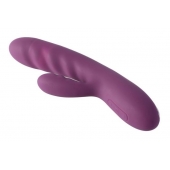 Вибратор-кролик Avery с возвратно-поступательными движениями ствола - 18,6 см. - Svakom купить в Новокузнецке с доставкой в Orgasmix.ru Вибратор-кролик Avery с возвратно-поступательными движениями ствола - 18,6 см. - Svakom