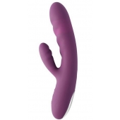 Вибратор-кролик Avery с возвратно-поступательными движениями ствола - 18,6 см. - Svakom купить в Новокузнецке с доставкой в Orgasmix.ru Вибратор-кролик Avery с возвратно-поступательными движениями ствола - 18,6 см. - Svakom