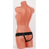 Универсальные черные трусики для страпона - БДСМ Арсенал - купить с доставкой в Новокузнецке