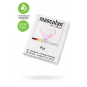 Супертонкие презервативы Masculan Pur - 3 шт. - Masculan - купить с доставкой в Новокузнецке