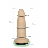 Телесная насадка Harness - 13,3 см. - LOVETOY (А-Полимер) - купить с доставкой в Новокузнецке