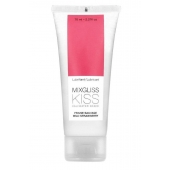 Смазка на водной основе Mixgliss Kiss с ароматом земляники - 70 мл. - Mixgliss - купить с доставкой в Новокузнецке