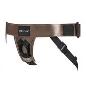 Бронзовый пояс для насадок Curious Harness - Strap-on-me - купить с доставкой в Новокузнецке