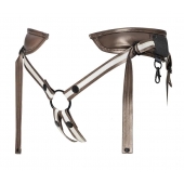 Бронзовый пояс для насадок Desirous Harness - Strap-on-me - купить с доставкой в Новокузнецке