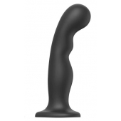 Черная насадка Strap-On-Me Dildo Plug P G size XXL - Strap-on-me - купить с доставкой в Новокузнецке