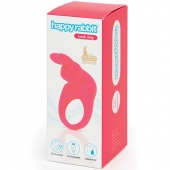 Розовое эрекционное виброкольцо Happy Rabbit Rechargeable Rabbit Cock Ring - Happy Rabbit - в Новокузнецке купить с доставкой