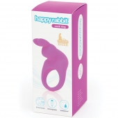 Фиолетовое эрекционное виброкольцо Happy Rabbit Rechargeable Rabbit Cock Ring - Happy Rabbit - в Новокузнецке купить с доставкой