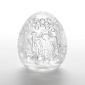 Мастурбатор-яйцо Keith Haring EGG DANCE - Tenga - в Новокузнецке купить с доставкой