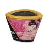 Массажная свеча Rose Petals с ароматом розы - 170 мл. - Shunga - купить с доставкой в Новокузнецке