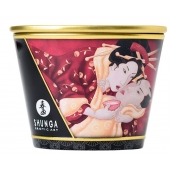 Массажная  свеча Sparkling Strawberry Wine с ароматом клубничного вина - 170 мл. - Shunga - купить с доставкой в Новокузнецке