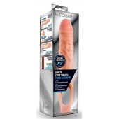Телесная насадка на пенис 9 Inch Cock Sheath Extender - 22,2 см. - Blush Novelties - в Новокузнецке купить с доставкой