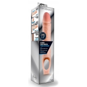 Телесная насадка на пенис 10 Inch Cock Sheath Extender - 25 см. - Blush Novelties - в Новокузнецке купить с доставкой