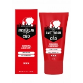 Пролонгирующий лубрикант Numbing CBD from Amsterdam - 50 мл. - Shots Media BV - купить с доставкой в Новокузнецке