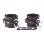 БДСМ-комплект: большая распорка и оковы - Crazy Handmade - купить с доставкой в Новокузнецке БДСМ-комплект: большая распорка и оковы - Crazy Handmade - купить с доставкой в Новокузнецке