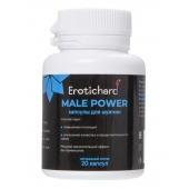Капсулы для мужчин Erotichard male power - 20 капсул (0,370 гр.) - Erotic Hard - купить с доставкой в Новокузнецке