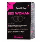 Капсулы для женщин Erotichard sex woman - 20 капсул (0,370 гр.) - Erotic Hard - купить с доставкой в Новокузнецке
