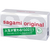 Ультратонкие презервативы Sagami Original 0.02 - 10 шт. - Sagami - купить с доставкой в Новокузнецке