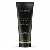 Массажный легкий крем WICKED Sage plus Sea Salt - 120 мл. - Wicked - купить с доставкой в Новокузнецке